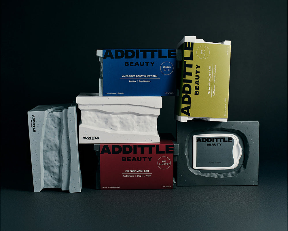 【12/10発売】 第一弾アイテムのフェイスマスク2種と拭き取り化粧水シートが新登場