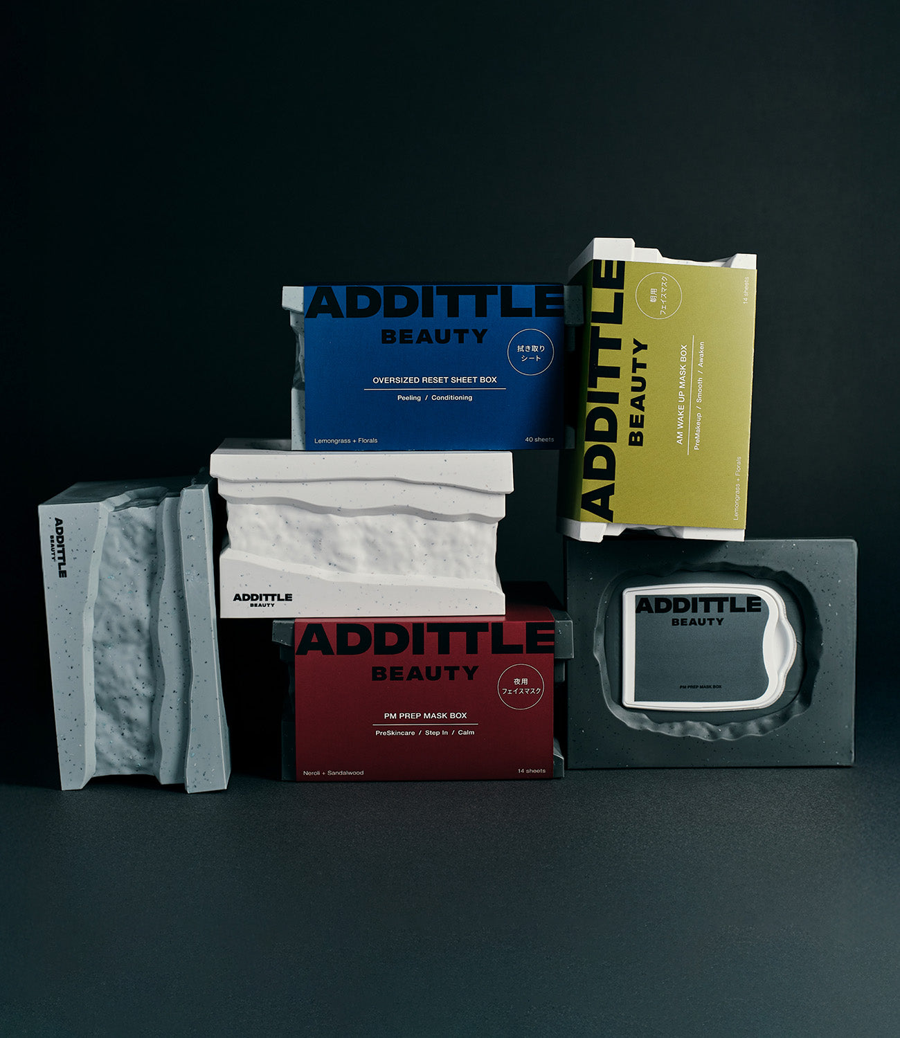 マスク&シートボックス3点セット（ギフト箱&ショッパー付き）